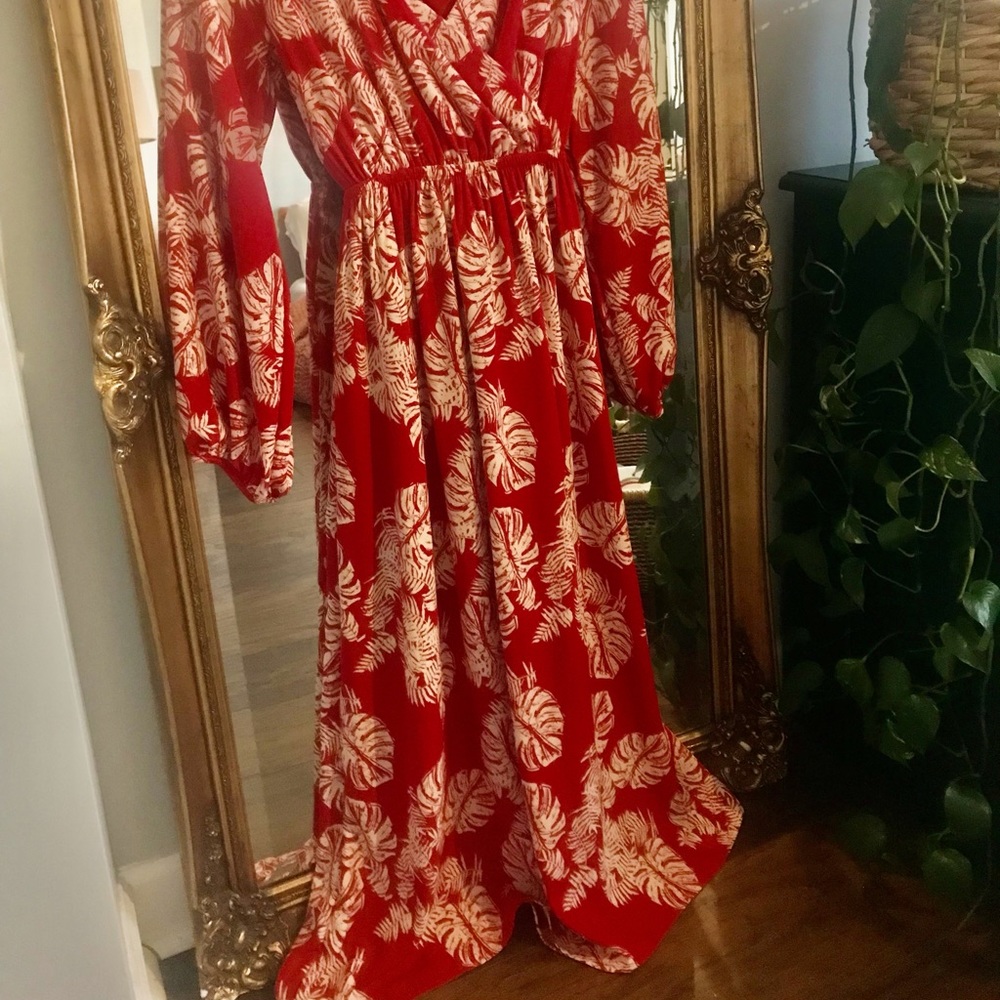Beautiful Tropical Kimono Gown